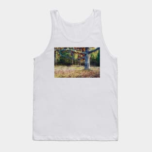 Tree Swing In Autumn 8 Tank Top